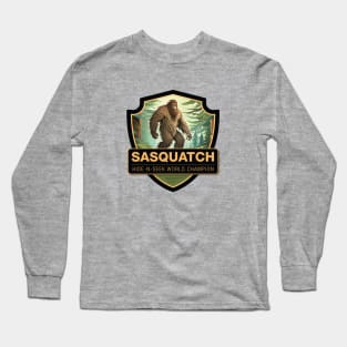 Sasquatch Hide & Seek World Champion Long Sleeve T-Shirt